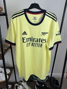 Arsenal Auswärtstrikot 2021 / 2022 Adidas Herren Größe XL Neu mit Etikett #8 Odegaard Original - Bild 1 von 13