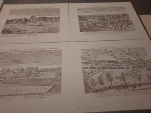 Famous Doolittle Prints Of Concord And Lexington April 19,1775 Repros 4... - Picture 1 of 13