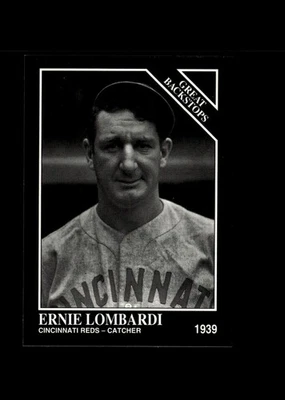 Ernie Lombardi CATCH : 1993 Conlon Collection TSN Card #877 : Cincinnati Reds - Image 1 of 2