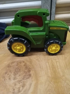 John Deere Green Tractor Kids Toy Flashlight By Learning Curve Sound & Lights - Image 1 of 4