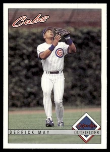 1993 O-Pee-Chee Derrick May Chicago Cubs #159 - Picture 1 of 2