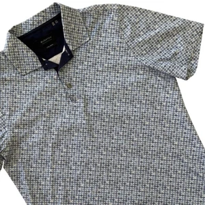 Polo Bugatchi OoohCotton Tech Performance Uomo Taglia S Blu 8 Vie Elasticizzata - Foto 1 di 12