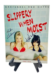 Signed Garfunkel and Oates- Slippery When Moist - Riki Lindhome, Kate Micucci - Picture 1 of 16