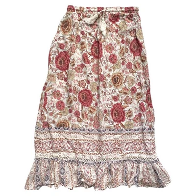 Maxi Falda Campesina Floral Palmer & Purchase Boho Bohemia Cottagecore Talla Med Foto 1 de 4