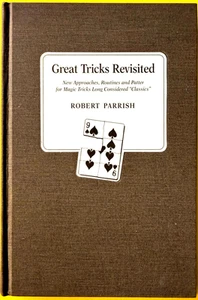 COLLECTIBLE BOOK ~ GREAT TRICKS REVISITED By Robert Parrish - Picture 1 of 3