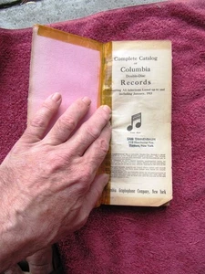 1913 COLUMBIA Complete CATALOG Double Disc Records School Series Graphophone - Bild 1 von 7