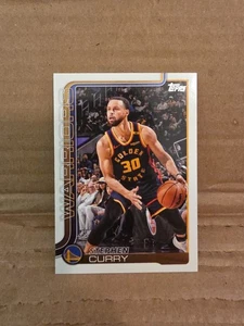 Buque insignia de baloncesto Topps 2025 Stephen Curry #135 Golden State Warriors - Imagen 1 de 4