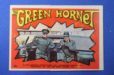1966 Topps Green Hornet Sticker - #44 "Green Hornet & Kato" - VG Condition - Image 1 of 4