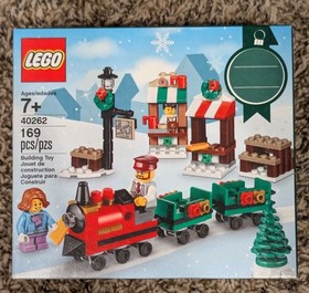 New LEGO #40262 Christmas Train Ride-2017-FACTORY SEALED-Barista, Engineer