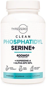 Phosphatidylserine 3X Strength Nootropics Brain Support Supplement w/Alpha GP... - Picture 1 of 9