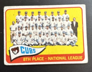 1965 Topps Baseball # 91 Chicago Cubs squadra - Foto 1 di 2