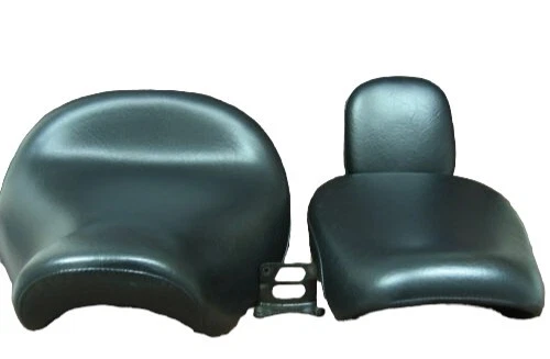 HONDA GL1500C Valkyrie 1500 seat cover set GL1500CT Tourer black Marine Skin - Imagem 1 de 1