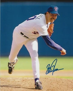 Signed 8x10 JEFF RUSSELL Texas Rangers Autographed Photo - COA - Picture 1 of 1