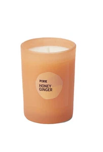 NEW VICTORIA SECRET PINK HONEY GINGER HTF CANDLE Shaved Ginger Honey Nutmeg - Picture 1 of 1