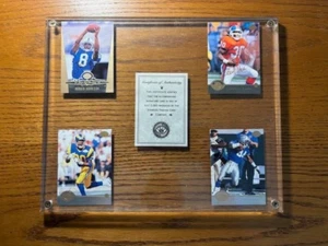 1996 Leaf Collector’s Edition Signatures Auto Terrell Davis Harrison Bruce - Bild 1 von 1
