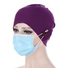 Donna Chemio Cappello Cancro Mussulmano Copricapo Turbante Hijab Fascia Per -