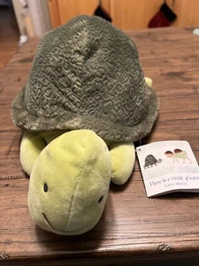 Kohl's Cares peluche tartaruga 12" personaggio del libro C'è una tribù di bambini Smith - Foto 1 di 5