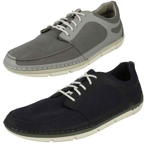 Scarpe da ginnastica uomo Clarks casual stringate passo maro sol