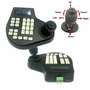 CCTV Speed Dome Security Camera 4D Keyboard Controller LCD PTZ 4 Axis Joystick - Picture 1 of 5