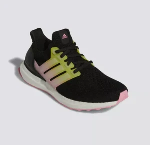 adidas® Women's 10.5 M Running Ultraboost 5.0 DNA in Core Black/Beam Pink - Picture 1 of 10