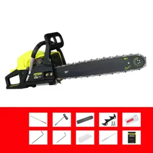 54.66CC Chainsaw Logging Saw High-power Chain Saw 20 Inches Gasoline Saw - Picture 1 of 12