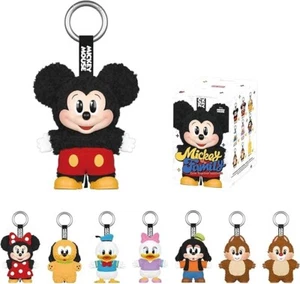 Authentic POP MART Disney Mickey Family Cute Together Keychain Blind Box - Picture 1 of 2