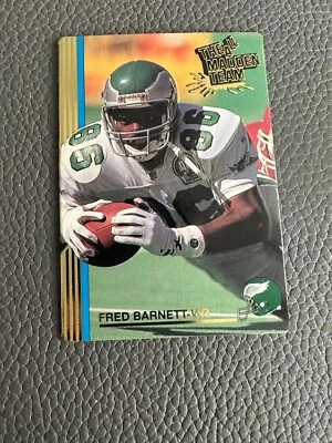1992 Action Packed Football All-Madden Team #16 Fred Barnett - Eagles - Image 1 of 2