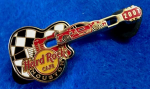 HOUSTON CHAMP CAR 2007 GRAN PREMIO CARRERA RITMO COCHE DESLIZANTE GUITARRA Hard Rock Café PIN - Imagen 1 de 1