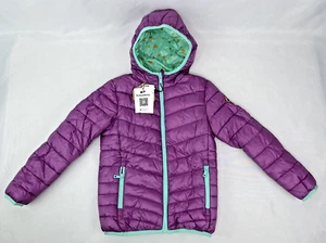 Rokka & Rolla Girl's Reversible Jacket Puffer Bubble Coat - Size S/CH 6 - NWT - Picture 1 of 8