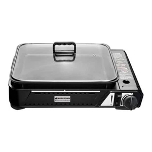 Auscrown Portable Butane Cooker Cook 'n' Grill Stove Combo + Carry Case AD8550 - Picture 1 of 5
