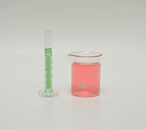 5mL Cylinder 100mL beaker GRADUATED MEASURING LAB BOROSILICATE GLASS NEW - Picture 1 of 1