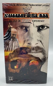 1999 SUMMERSLAM ORIGINAL VINTAGE WWF  PPV BRAND NEW SEALED VHS WRESTLING TAPE - Picture 1 of 2