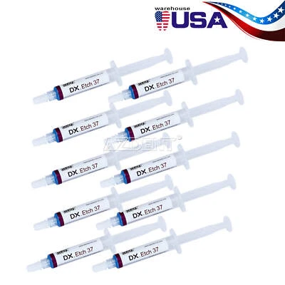 DEXTEX Incisione dentale dell'acido 37% Silica Blue Gel per adesivo & resina DENTEX