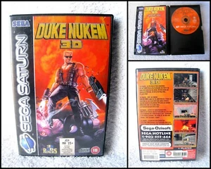 Videojuego Sega Saturn - Duke Nukem 3D (1997) Manual incluido - Imagen 1 de 4