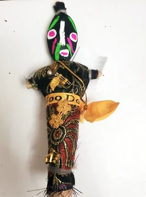 BLACK Voodoo Doll | Revenge Getting Rid of Bad Habits | New Orleans Voodoo Doll