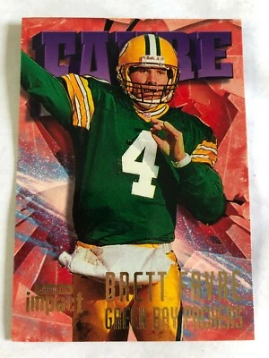 1997 Skybox Impact Brett Favre #4 Green Bay Packers - Image 1 of 2