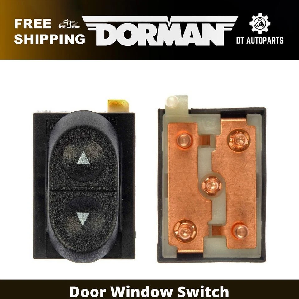 For 1987-1993 Ford Mustang Dorman Door Window Switch 1988 1989 1990 1991 1992 - Image 1 of 4