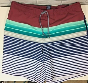 Bañador corto George para hombre talla 3XL 48-50 verde granate NUEVO por encima de la rodilla (S8**) - Imagen 1 de 4