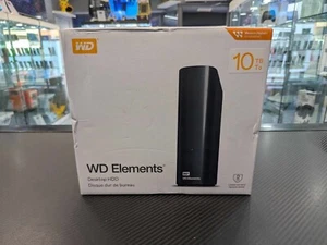 WD Elements Desktop 10TB External HDD Brand New - Photo 1/8
