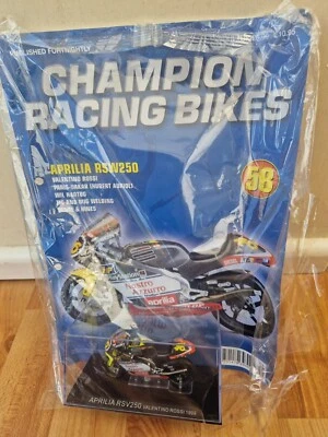 1/24 DEAGOSTINI Ixo Champion Rennen Motorräder - Aprilia RSV250 Valentino Rossi - Bild 1 von 3