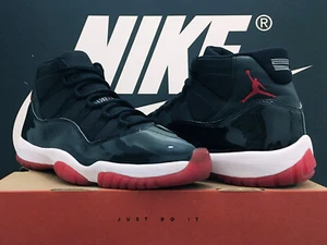 Vintage 2019 Nike Air Jordan 11 Retro UK10 EU45 Bred XI Concord 1 3 4 5 6 12 OG Rare - Bild 1 von 17