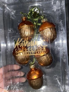 Katherine’s Collection Christmas Glass Ornaments At Silver Lake, Collectible - Picture 1 of 5