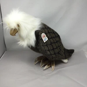 Hansa Plush #2791 BALD EAGLE 18" Stuffed Animal Realistic & Majestic W/Tags - Picture 1 of 8
