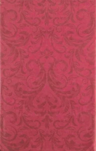 Zweifarbige Blumen Swirl Damast Verschiedene Größen Vinyl Flanell Rückseite Tischdecke von ELRENE - Bild 1 von 4