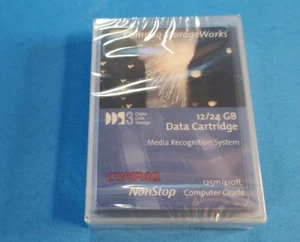 HP Compaq StorageWorks 12/24GB DDS3 4mm 125m Data Storage Tape Cartridge, Sealed - Picture 1 of 1