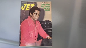 Vtg 1971 JET Magazine Black History Civil Rights JAMES BROWN Cover * No Label - Picture 1 of 14