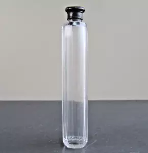 Antique Cut Glass Perfume Bottle / Dressing Table Bottle - Picture 1 of 8