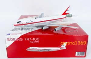 HX 1/400 Boeing B747-100 Painted N7470 Alloy Finished Aircraft Model In Stock - Picture 1 of 19