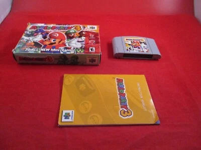 Mario Party 3 (Nintendo 64 N64) COMPLETO con Caja Manual Juego FUNCIONA! Foto 1 de 4