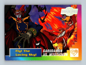 Digimon Animated Series 2 - Garudamon VS. Myotismon 28 of 32 - Upper Deck 2000